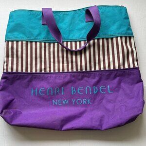 Vintage Henri Bendel NYC expandable large tote